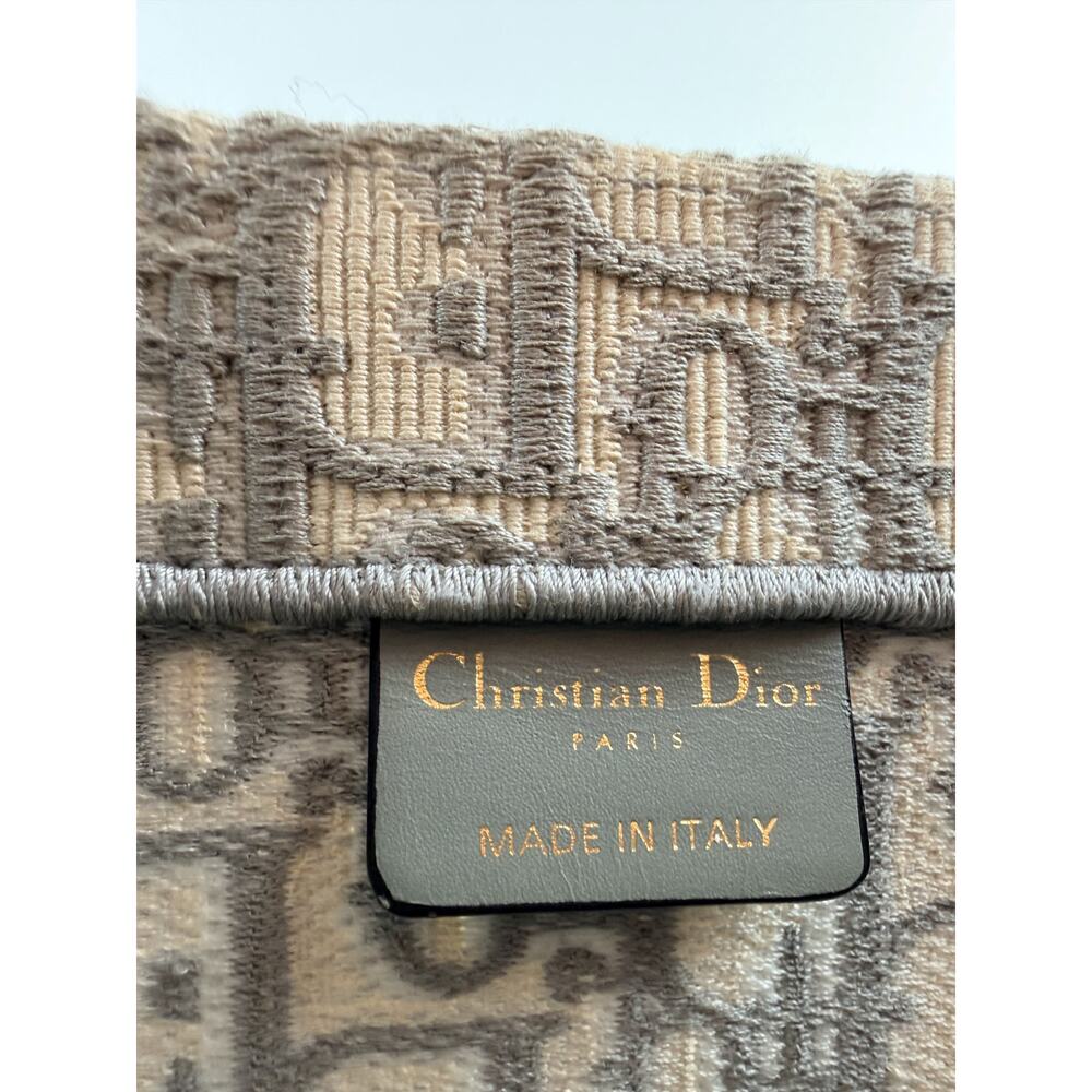 Christian Dior Gray Oblique Medium Book Tote - Picture 12 of 16